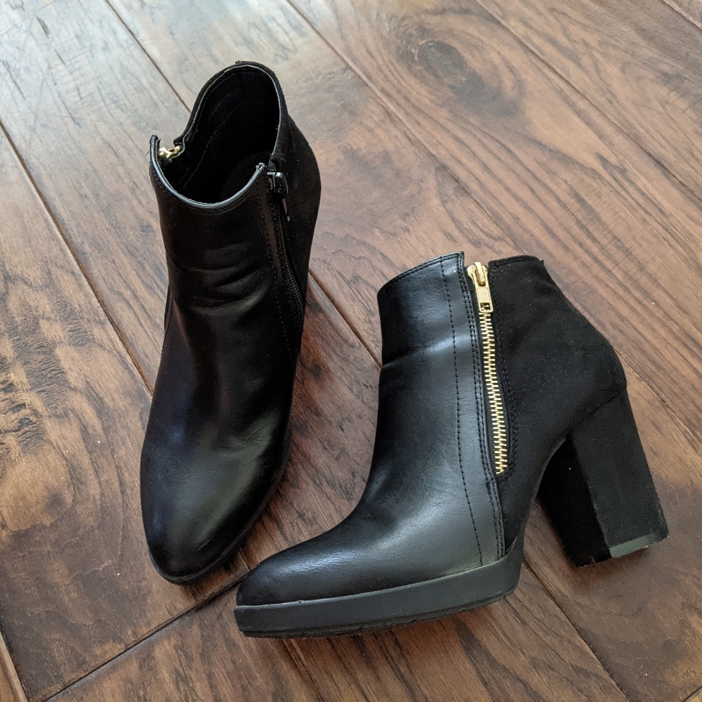 Black Ankle Boots